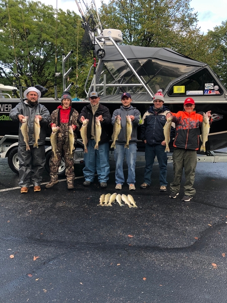 Tough day but some walleye made the cooler